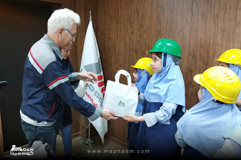 بازدید دانش آموزان از نیروگاه پره سر